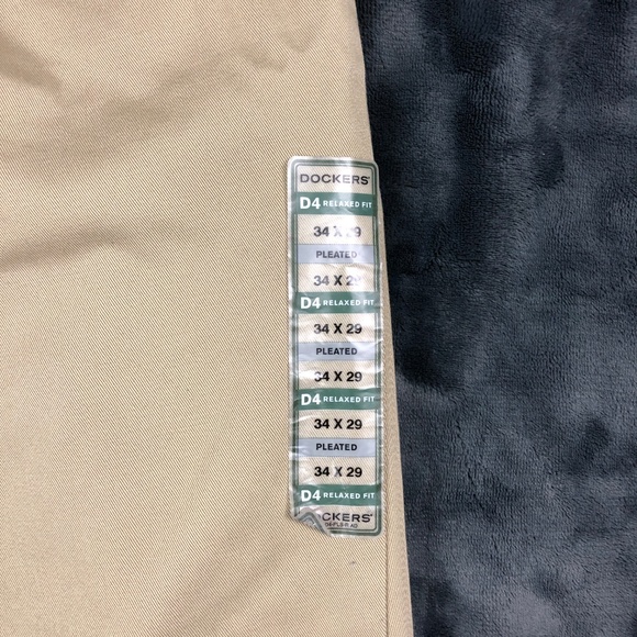 Dockers NEW Premium D4 Relaxed Fit  34x29 - Picture 4 of 7